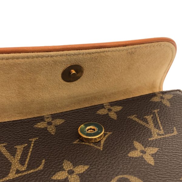 38250180 11 Louis Vuitton Pochette Florentine Monogram Canvas Waist Pouch Brown