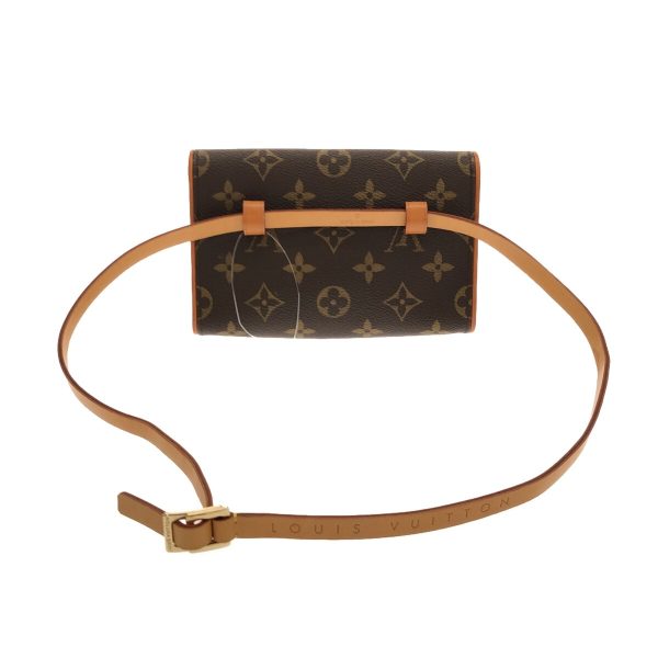 38250180 3 Louis Vuitton Pochette Florentine Monogram Canvas Waist Pouch Brown