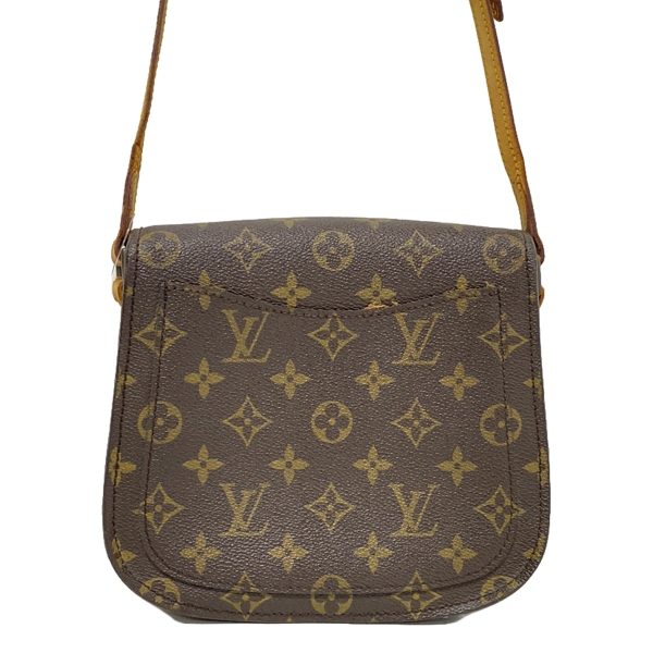 38250481 3 Louis Vuitton Saint Cloud Monogram Canvas Shoulder Bag Brown