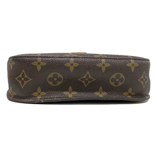 38250481 4 Louis Vuitton Saint Cloud Monogram Canvas Shoulder Bag Brown