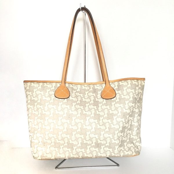 38250492 1 Celine Saluki PVC Leather Tote Bag Beige