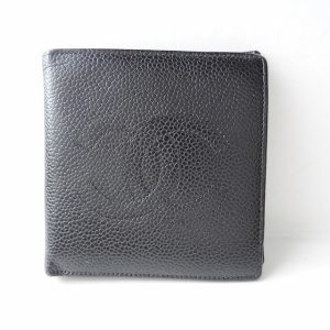 38250501 1 Versace Vintage Medusa Gurka Bifold Wallet Black Canvas Leather