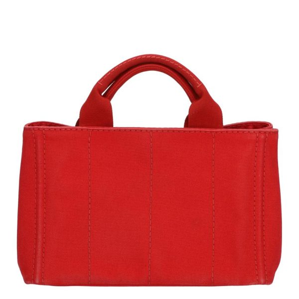 38267 2 Prada Kanapa Rosso Tote Bag Red