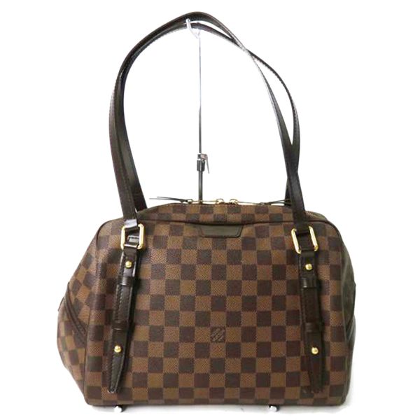 38298 1 Louis Vuitton Rivington Damier Tote Bag Brown