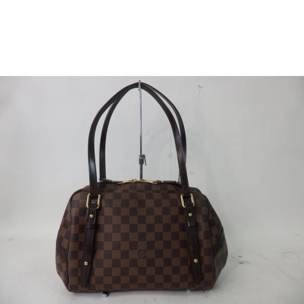 38298 2 Louis Vuitton Rivington Damier Tote Bag Brown