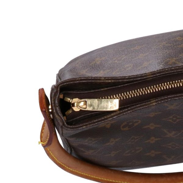 38335 6 Louis Vuitton Looping GM Monogram Shoulder Bag Brown