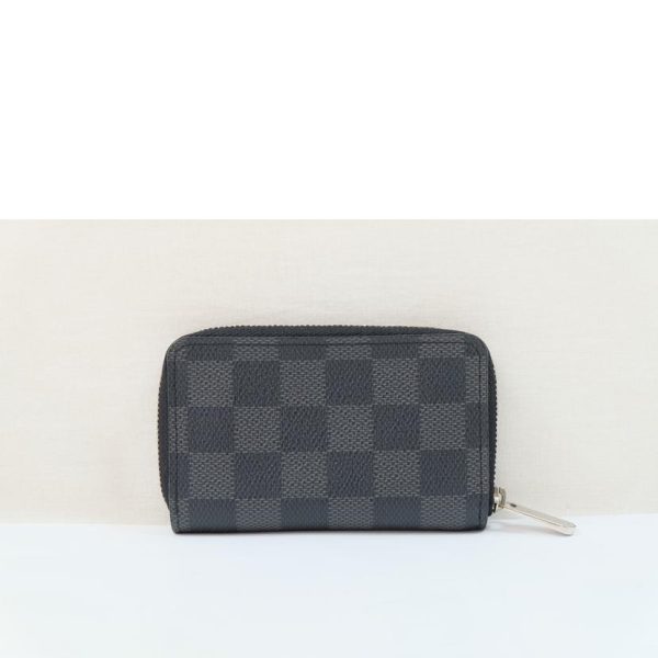 38361 2 Louis Vuitton Zippy Coin Purse Damier Graphite