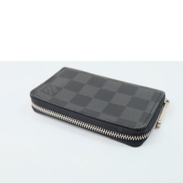 38361 3 Louis Vuitton Zippy Coin Purse Damier Graphite