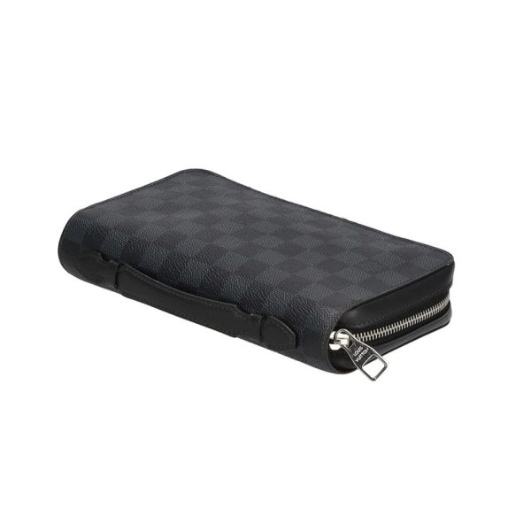 38366 5 Louis Vuitton Zippy XL Damier Graphite Wallet