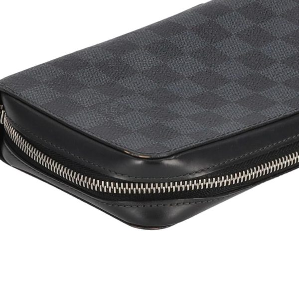 38366 9 Louis Vuitton Zippy XL Damier Graphite Wallet