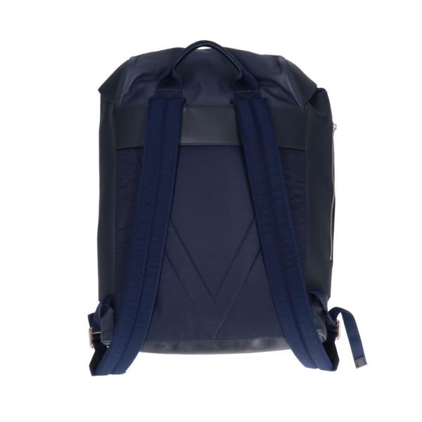 38410 2 Louis Vuitton Pulse Backpack V Line Navy Blue