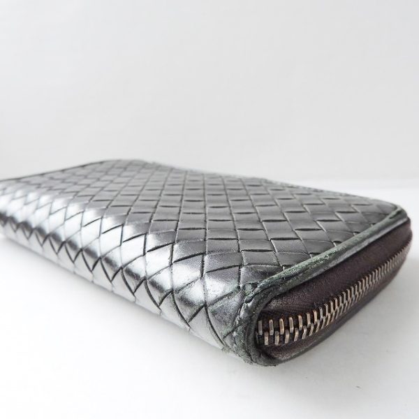 38450662 7 Bottega Veneta Intrecciato Long Wallet Leather Black