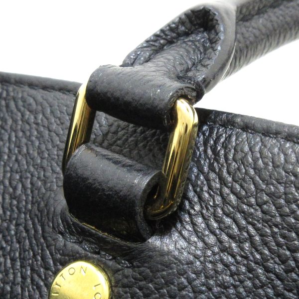 38450737 10 Louis Vuitton Montaigne Leather Monogram Handbag Black