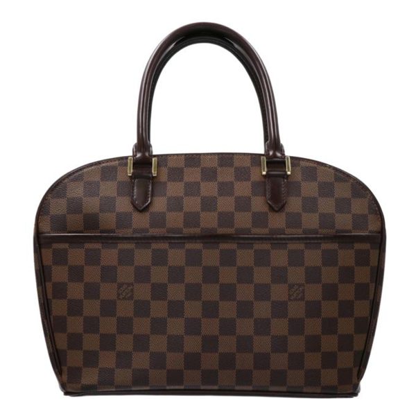 38496 1 Louis Vuitton Sarria Damier Ebene Handbag Brown