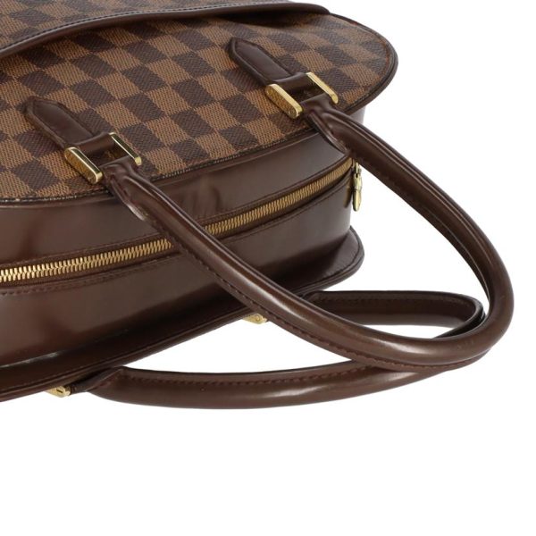 38496 4 Louis Vuitton Sarria Damier Ebene Handbag Brown