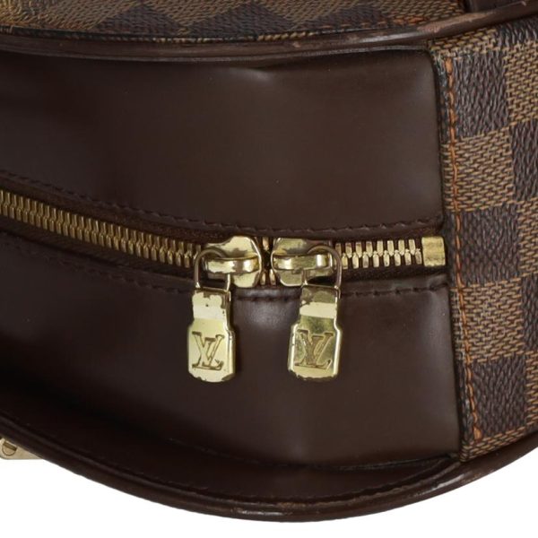 38496 6 Louis Vuitton Sarria Damier Ebene Handbag Brown