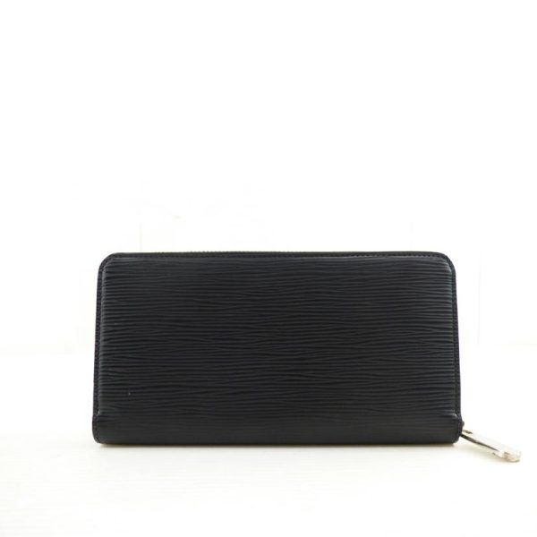 38497 2 Louis Vuitton Zippy Wallet Epi Wallet Noir