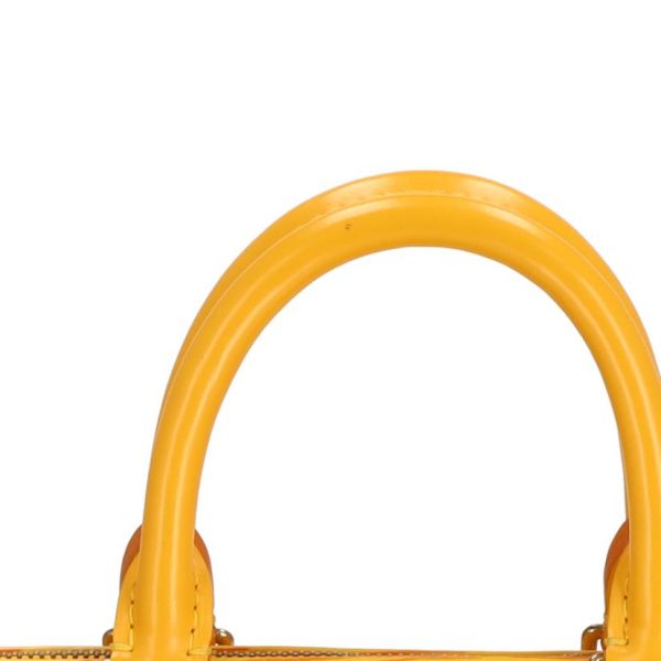 38526 8 Louis Vuitton Speedy 25 Epi Handbag Tassili Yellow