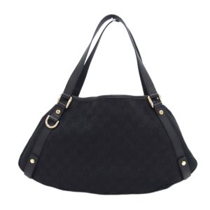 38563 1 Celine Luggage Mini Shopper Tote Bag Black Leather