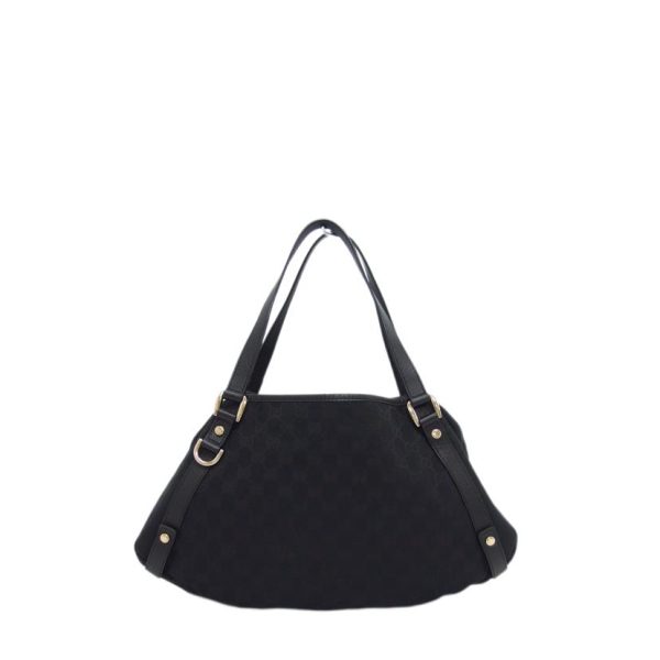 38563 2 Gucci GG Canvas Tote Bag Black