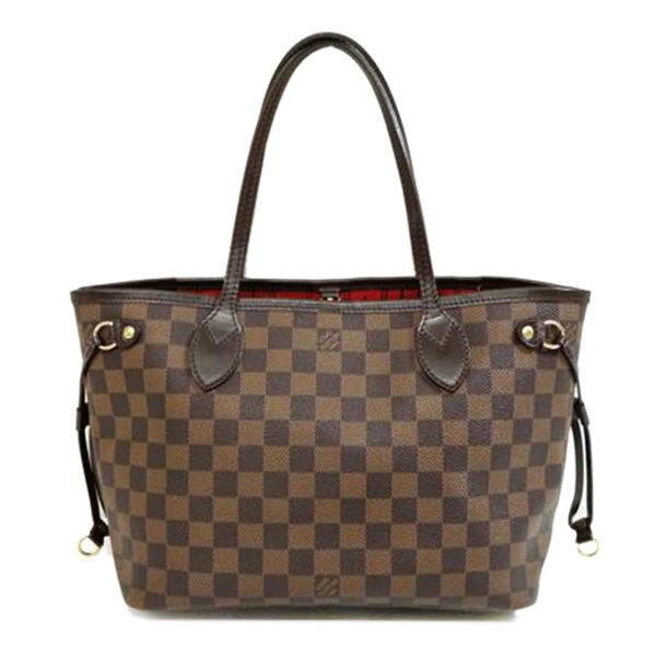 38658 1 Louis Vuitton Old Neverfull PM Damier Ebene Bag