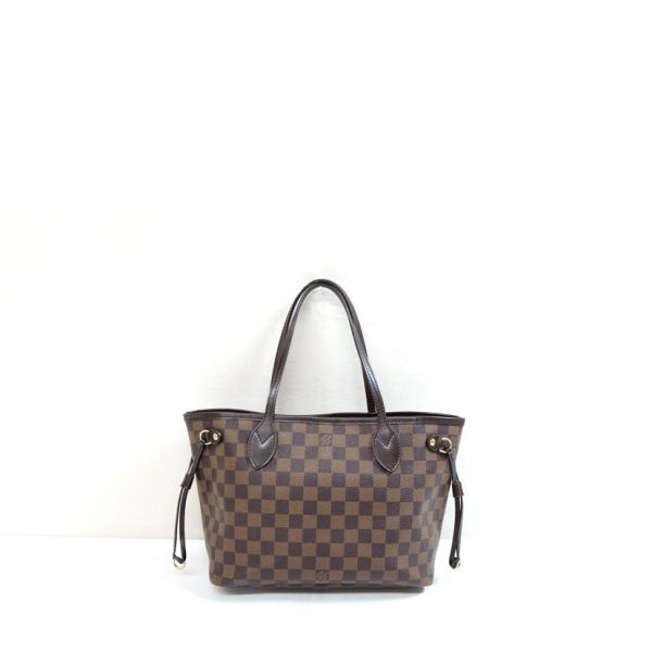 38658 2 Louis Vuitton Old Neverfull PM Damier Ebene Bag