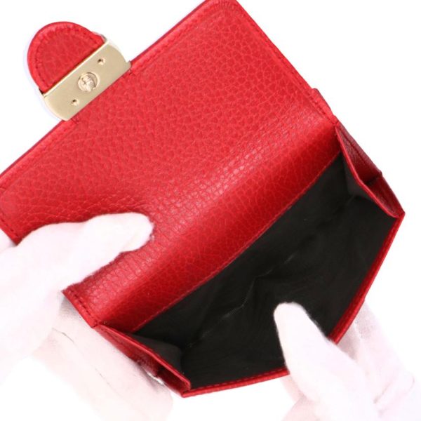 38673 6 Gucci Interlocking G Leather Bi fold Wallet