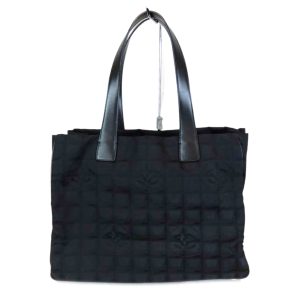 38731 1 Saint Laurent Paris Tote Bag Rive Gauche Canvas Black