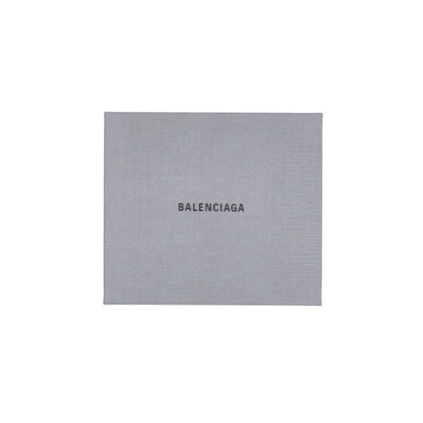 38768 9 Balenciaga Paper Mini Wallet Bag Black