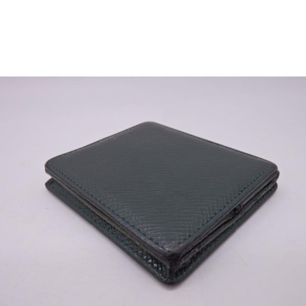 38883 3 Louis Vuitton Taiga Portomonevoit Wallet Green