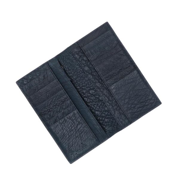 38892 4 Bottega Veneta Ostrich Intrecciato Wallet