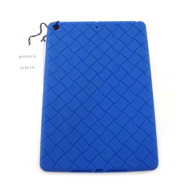 38960 1 Bottega Veneta Intrecciato iPad Case Blue