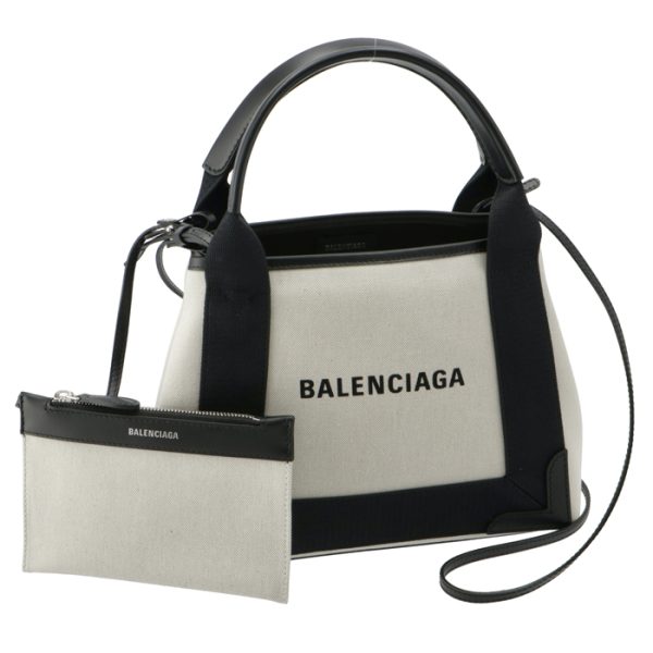 3903462hh3n9260 Balenciaga Navy Hippo Tote Bag Blue Gray