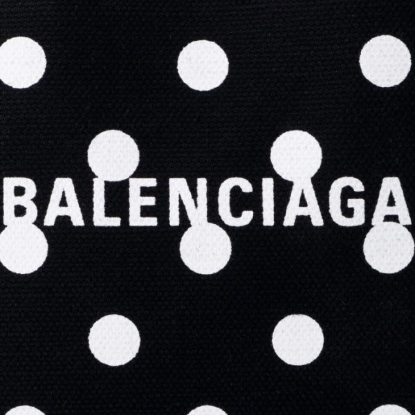 390346k9h8n1090 4 Balenciaga Navy Hippo Tote Bag Black