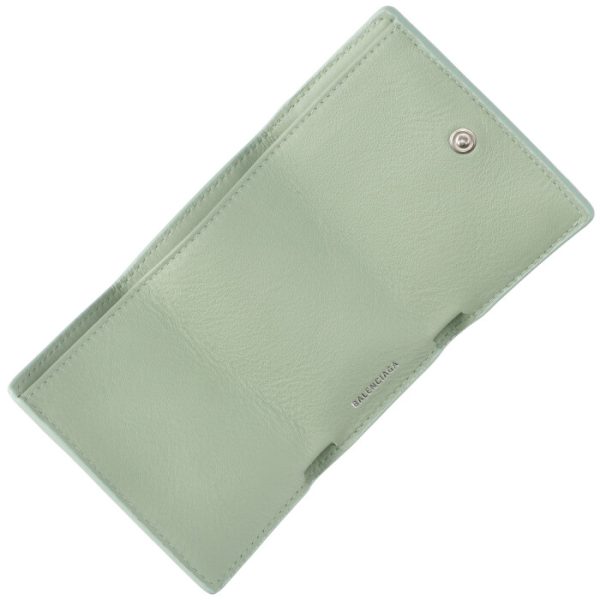 39144618d3n3906 4 Balenciaga Papier Wallet Light Green