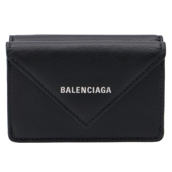 391446dlq0n1000 1 Balenciaga Papier Wallet Black