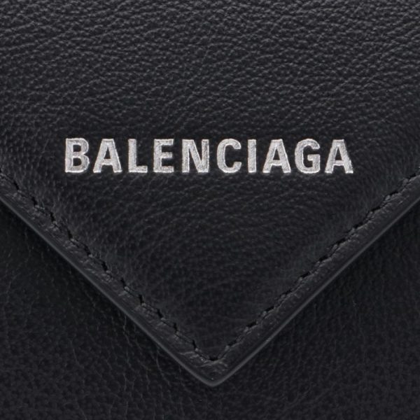 391446dlq0n1000 3 Balenciaga Papier Wallet Black