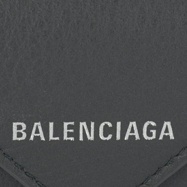 391446dlq0n1110 3 Balenciaga Papier Wallet Gray