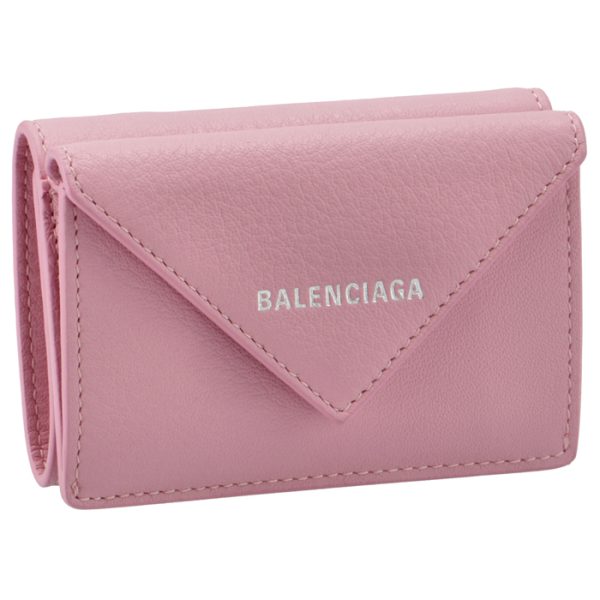 391446dlq0n5616 Balenciaga Papier Wallet Pink