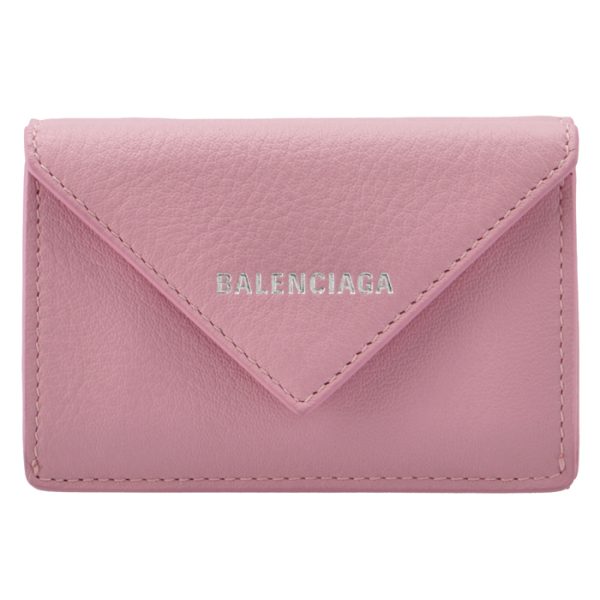 391446dlq0n5616 1 Balenciaga Papier Wallet Pink