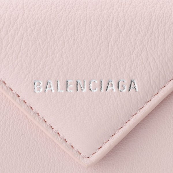 391446dlq0n5901 3 Balenciaga Papier Wallet Pink