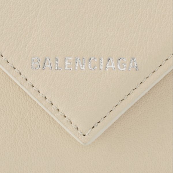 391446dlq0n9305 3 Balenciaga Papier Wallet Ivory