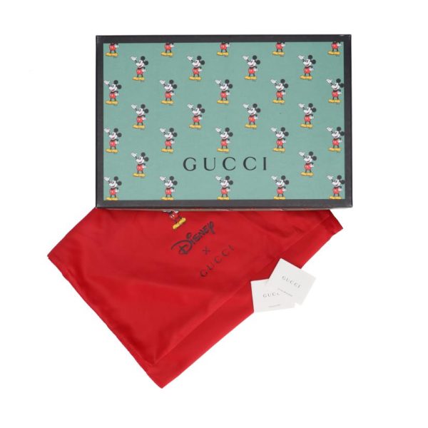 39158 6 Gucci Disney Collaboration Mini GG Supreme Clutch Bag