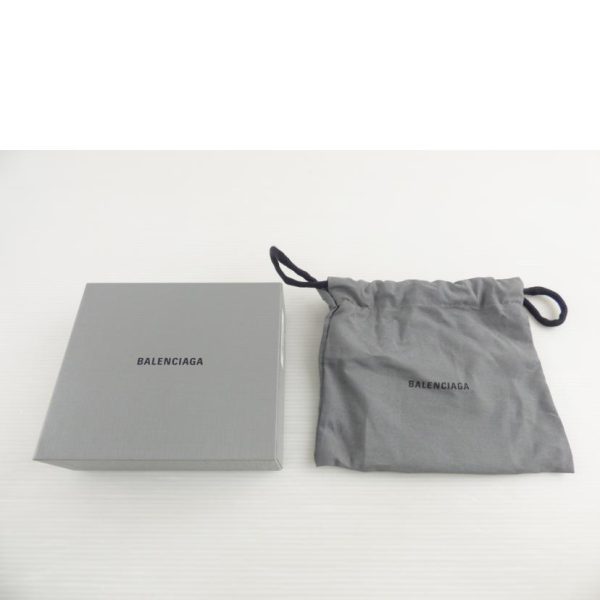 39159 7 Balenciaga Fold Wallet Bag Black