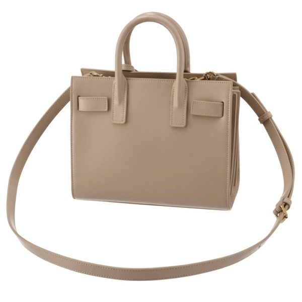 39203502g9w2721 2 Saint Laurent Paris Handbag Sacked Jour Nano Shoulder Bag Beige