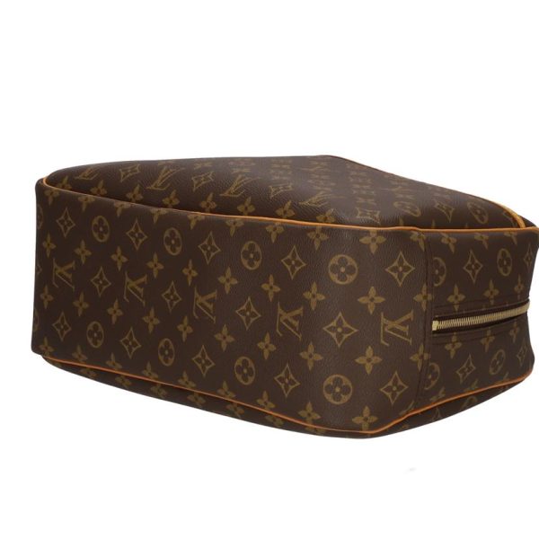 39219 3 Louis Vuitton Bowling Vanity Monogram Handbag Brown