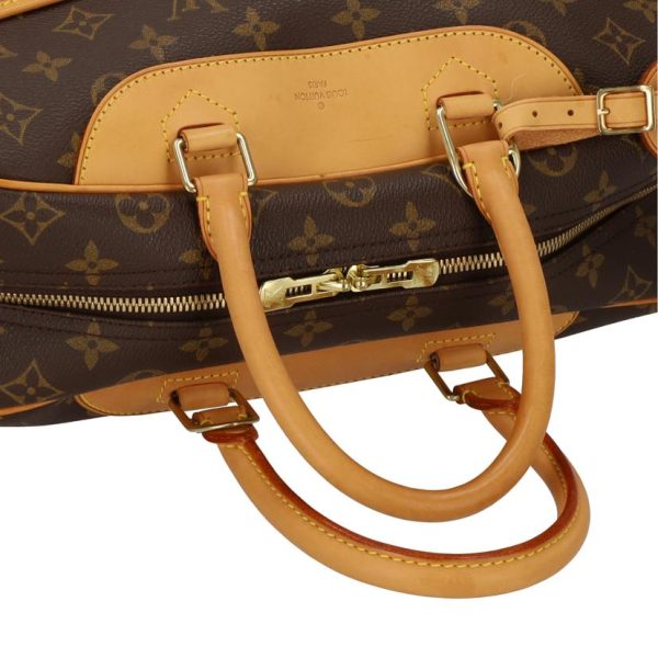 39219 4 Louis Vuitton Bowling Vanity Monogram Handbag Brown