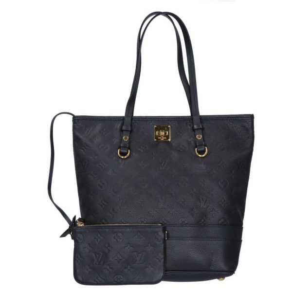 39240 1 Louis Vuitton Citadine Monogram Tote Bag Black