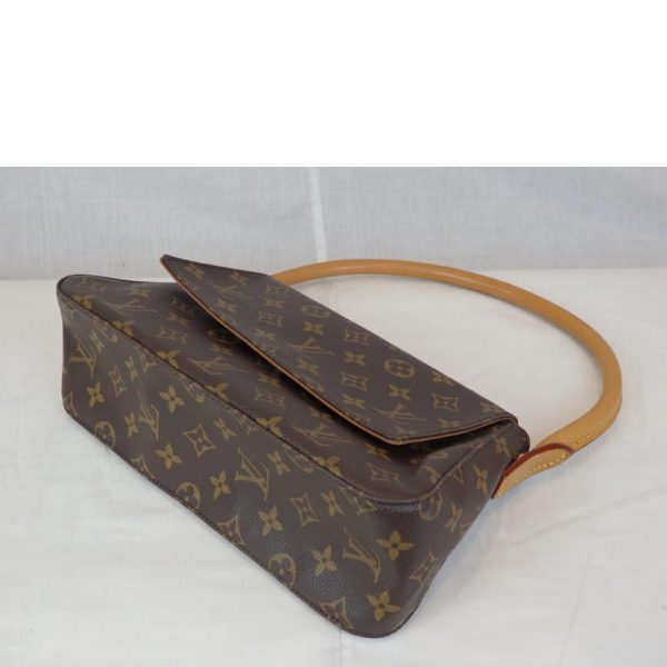 39257 3 Louis Vuitton Mini Looping Monogram Shoulder Bag Brown