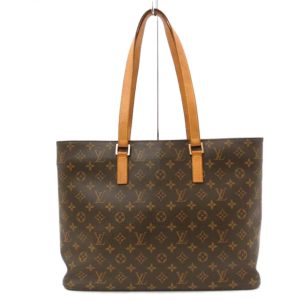 39288 1 Louis Vuitton Keepall 55 Bag Monogram Canvas Brown